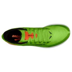 BROOKS Unisex Draft XC Spike - Green Grecko/Red Orange/White- Regular (D) -Sports Clothing Sale Store 100039 308 O Draft XC