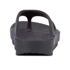 OOfos Unisex OOriginal Sandal - Black- Regular (D) -Sports Clothing Sale Store 1000BLK shot5 932x680 737d79a4 1d73 4553 9f61 513403eab4aa