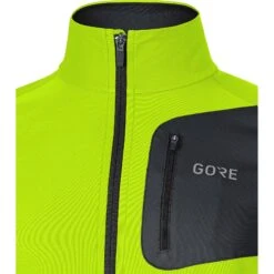 Gore Wear Men's R3 Partial GORE® WINDSTOPPER® Shirt - Neon Yellow/Black 10 Gore Wear Men's R3 Partial GORE® WINDSTOPPER® Shirt - Neon Yellow/Black -Sports Clothing Sale Store 100287 0899 4 1