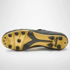 Diadora Men's Brasil #9 Italy LT+MDPU Soccer Shoe - Black/Gold -Sports Clothing Sale Store 101.178784 C0893 40 HR