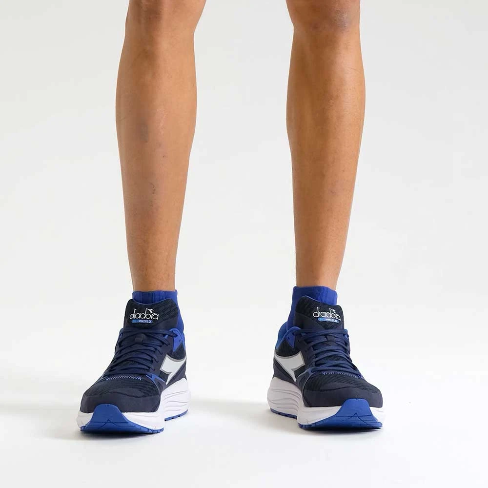 Diadora Men's Mythos Blushield Vortice 8 Running Shoe- Blue Corsair/White/Surf The Web - Regular (D) 9 Diadora Men's Mythos Blushield Vortice 8 Running Shoe- Blue Corsair/White/Surf The Web - Regular (D) - Image 7