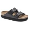 Birkenstock Arizona Platform Vegan - Birko Flor Black- Medium/Narrow -Sports Clothing Sale Store 1018520