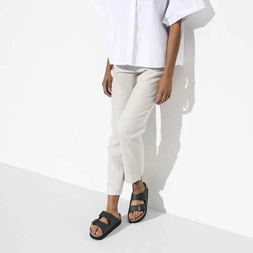 Birkenstock Arizona Platform Vegan - Birko Flor Black- Medium/Narrow 5 Birkenstock Arizona Platform Vegan - Birko Flor Black- Medium/Narrow - Image 3