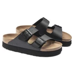 Birkenstock Arizona Platform Vegan - Birko Flor Black- Medium/Narrow 11 Birkenstock Arizona Platform Vegan - Birko Flor Black- Medium/Narrow -Sports Clothing Sale Store 1018520 pair
