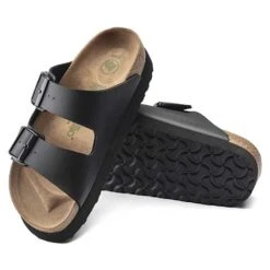 Birkenstock Arizona Platform Vegan - Birko Flor Black- Medium/Narrow 12 Birkenstock Arizona Platform Vegan - Birko Flor Black- Medium/Narrow -Sports Clothing Sale Store 1018520 sole