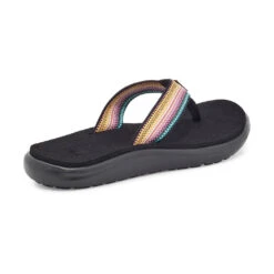 Teva Women's Voya Flip Sandal - Antiguous Black Multi- Regular (B) -Sports Clothing Sale Store 1019040 ABML 4