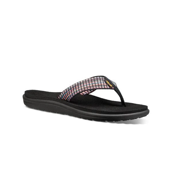 Teva Women's Voya Flip Sandal - Bar Street Multi Black- Regular (B) 4 Teva Women's Voya Flip Sandal - Bar Street Multi Black- Regular (B) - Image 2