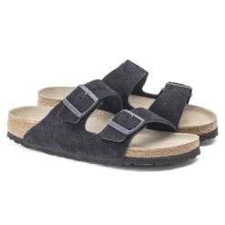 Birkenstock Arizona Suede Soft Footbed -Midnight- Medium/Narrow -Sports Clothing Sale Store 1020716 pair