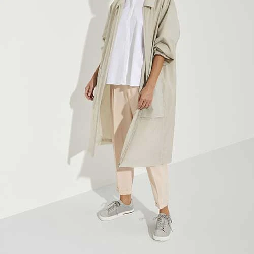 Birkenstock Bend Canvas Suede - Whale Gray- Medium/Narrow 6 Birkenstock Bend Canvas Suede - Whale Gray- Medium/Narrow - Image 4