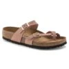 Birkenstock Women's Mayari NuBuck Soft Footbed - Old Rose- Regular/Wide -Sports Clothing Sale Store 1023964