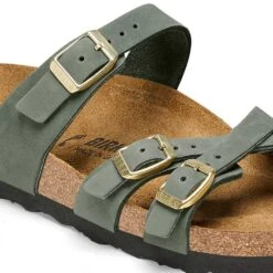 Birkenstock Women's Franca Nubuck Sandal - Thyme - Regular/Wide 12 Birkenstock Women's Franca Nubuck Sandal - Thyme - Regular/Wide -Sports Clothing Sale Store 1025725 detail 1
