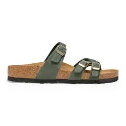 Birkenstock Women's Franca Nubuck Sandal - Thyme - Regular/Wide 11 Birkenstock Women's Franca Nubuck Sandal - Thyme - Regular/Wide -Sports Clothing Sale Store 1025725 side