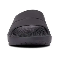 OOfos Unisex OOahh Slide - Black-Regular (D) 8 OOfos Unisex OOahh Slide - Black-Regular (D) -Sports Clothing Sale Store 1100BLK shot3 932x680 00bd8db1 1e6b 4cb5 9af6 228b8734257b