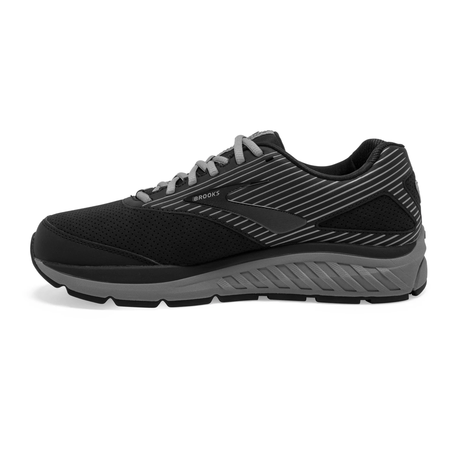 BROOKS Men's Addiction Walker Suede Walking Shoe - Black/Primer/Black - Regular (D) 4 BROOKS Men's Addiction Walker Suede Walking Shoe - Black/Primer/Black - Regular (D) - Image 2
