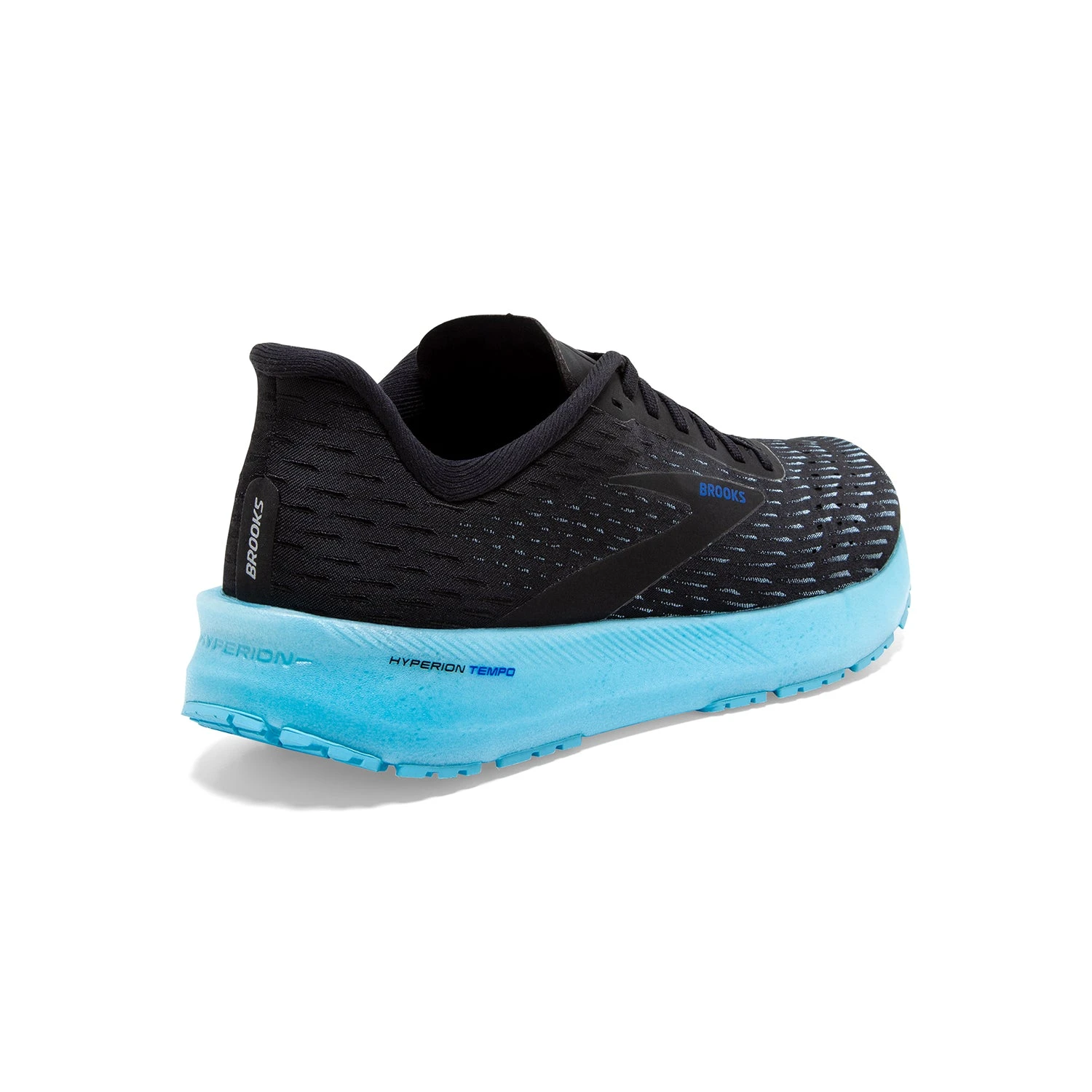 BROOKS Men's Hyperion Tempo Running Shoe - Black/Iced Aqua/Blue - Regular (D) 6 BROOKS Men's Hyperion Tempo Running Shoe - Black/Iced Aqua/Blue - Regular (D) - Image 4