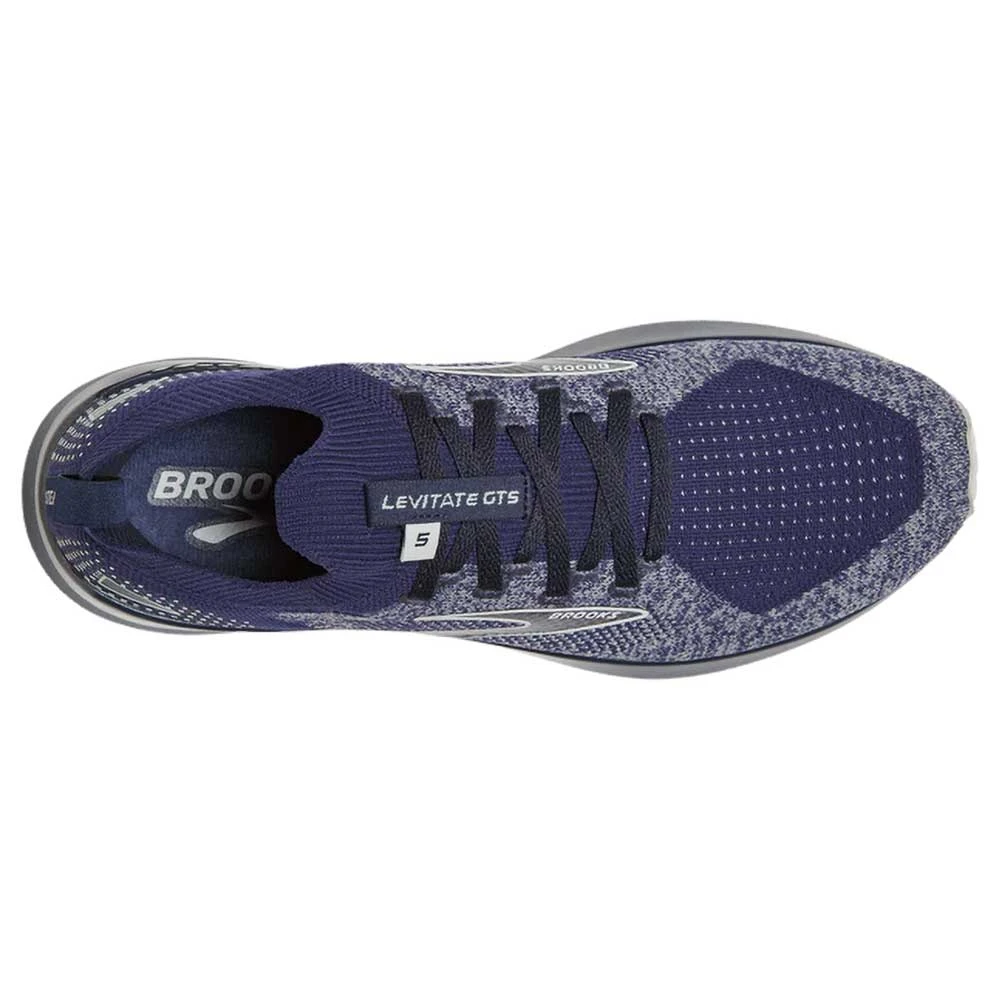 BROOKS Men's Levitate StealthFit 5 Running Shoe - Peacoat/Grey- Regular (D) 7 BROOKS Men's Levitate StealthFit 5 Running Shoe - Peacoat/Grey- Regular (D) - Image 5