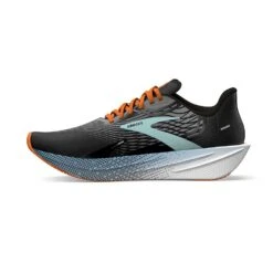 BROOKS Men's Hyperion Max Running Shoe- Black/Grey/Orange Clown Fish - Regular (D) -Sports Clothing Sale Store 110390 019 M Hyperion Max