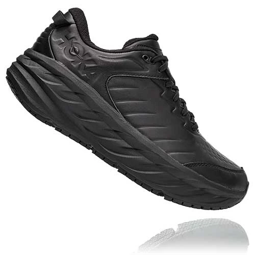 Hoka Men's Bondi SR Wide - Black/Black- Wide(2E) 3 Hoka Men's Bondi SR Wide - Black/Black- Wide(2E)