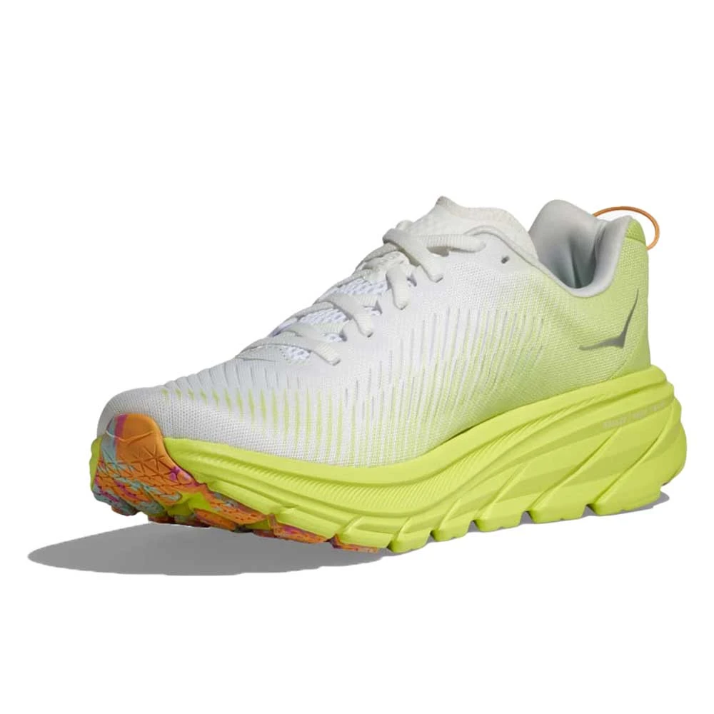 Hoka Women's Rincon 3 Running Shoe - White/Citrus Glow - Regular (B) 3 Hoka Women's Rincon 3 Running Shoe - White/Citrus Glow - Regular (B) - Image 2
