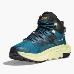 Hoka Men's Trail Code GTX Hiking Boot- Blue Graphite/Blue Coral -Sports Clothing Sale Store 1123165 BGBCR 3