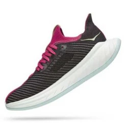 Hoka Women's Carbon X 3 Running Shoe- Festival Fuchsia/Black- Regular (B) -Sports Clothing Sale Store 1123193 FFBL 4