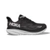 Hoka Women's Clifton 9 Running Shoe - Black/White - Wide (D)