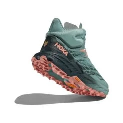 Hoka Women's Speedgoat 5 Mid GTX Trail Running Shoe - Agave/Spruce - Regular (B) -Sports Clothing Sale Store 1127919 ASPR 4