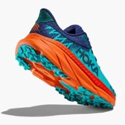 Hoka Women's Challenger ATR 7 Trail Running Shoe - Ceramic/Vibrant Orange - Regular (B) -Sports Clothing Sale Store 1134498 CVOR 4
