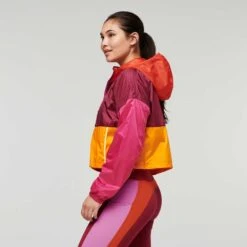 Cotopaxi Women's Teca Windbreaker Crop Jacket - Good Morning -Sports Clothing Sale Store 1200x1200 png F22 W Teca Crop Jacket Good Morning 3