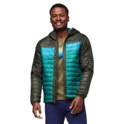 Cotopaxi Men's Capa Insulated Hooded Jacket - Woods/Greenery -Sports Clothing Sale Store 1200x1200 png F23 M Capa Insulated Hooded Jacket Woods Greenery 3