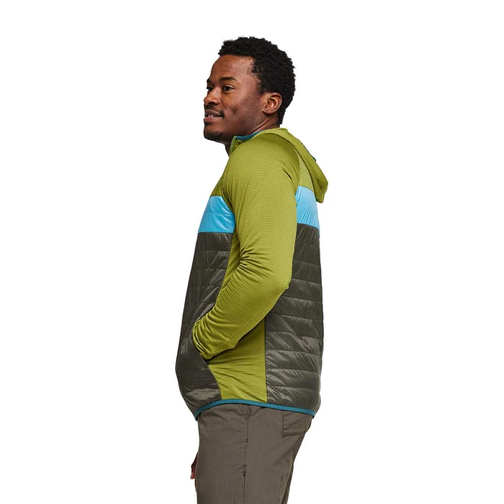 Cotopaxi Men's Capa Hybrid Insulated Hooded Jacket - Cedar/Iron 8 Cotopaxi Men's Capa Hybrid Insulated Hooded Jacket - Cedar/Iron - Image 6