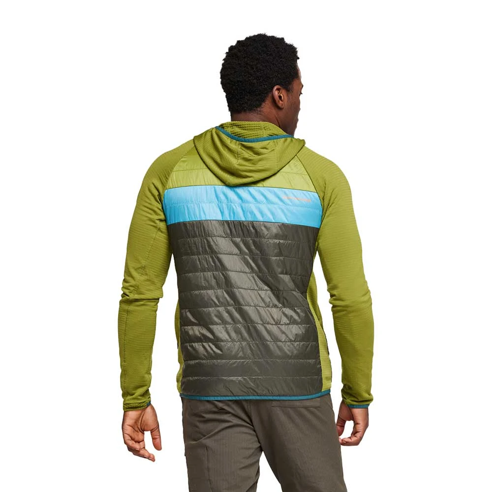 Cotopaxi Men's Capa Hybrid Insulated Hooded Jacket - Cedar/Iron 6 Cotopaxi Men's Capa Hybrid Insulated Hooded Jacket - Cedar/Iron - Image 4