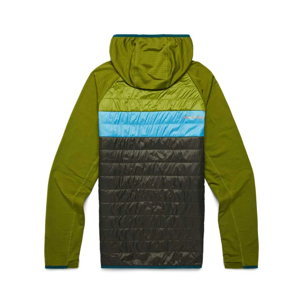 Cotopaxi Men's Capa Hybrid Insulated Hooded Jacket - Cedar/Iron 4 Cotopaxi Men's Capa Hybrid Insulated Hooded Jacket - Cedar/Iron - Image 2