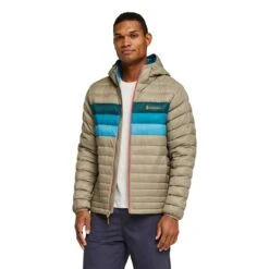Cotopaxi Men's Fuego Down Hooded Jacket - Stone Stripe 15 Cotopaxi Men's Fuego Down Hooded Jacket - Stone Stripe -Sports Clothing Sale Store 1200x1200 png S23 M Fuego Down Hooded Jacket Stone Stripes 3