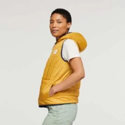 Cotopaxi Women's Teca Cálido Hooded Vest - Honeybee -Sports Clothing Sale Store 1200x1200 png S23 W Teca Calido Hooded Vest Honeybee 13