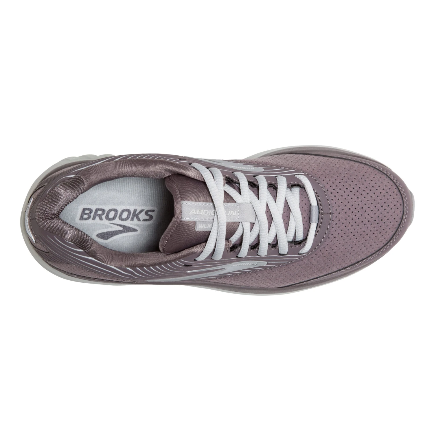 BROOKS Women's Addiction Walker Suede Walking Shoe - Shark/Alloy/Oyster - Regular (B) 7 BROOKS Women's Addiction Walker Suede Walking Shoe - Shark/Alloy/Oyster - Regular (B) - Image 5
