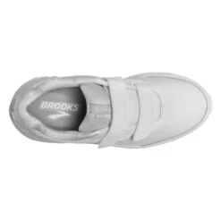 BROOKS Women's Addiction Walker V-Strap 2 Walking Shoe - White/White- Extra Wide (EE) -Sports Clothing Sale Store 120309 142 O Addiction Walker V Strap 2 CF S20