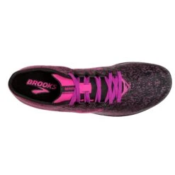 BROOKS Women's Mach 19 Track Spike - Black/Hollyhock/Pink- Regular (B) -Sports Clothing Sale Store 120311 063 O Mach 19