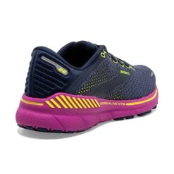 BROOKS Women's Adrenaline GTS 22 Running Shoe- Nightshadow/Viola/Nightlife- Regular (B) -Sports Clothing Sale Store 120353 490 H Adrenaline GTS 22