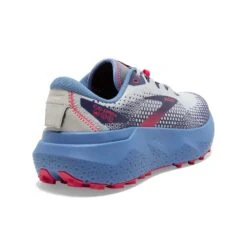 BROOKS Women's Caldera 6 Trail Running Shoe- Oyster/Blissful Blue/Pink - Regular (B) -Sports Clothing Sale Store 120366 093 H Caldera 6