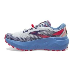 BROOKS Women's Caldera 6 Trail Running Shoe- Oyster/Blissful Blue/Pink - Regular (B) -Sports Clothing Sale Store 120366 093 M Caldera 6