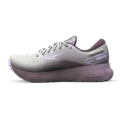 BROOKS Women's Glycerin 20 Running Shoe- White/Orchid/Lavender - Regular (B) -Sports Clothing Sale Store 120369 168 M Glycerin 20