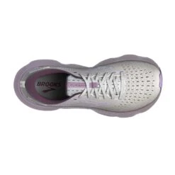 BROOKS Women's Glycerin 20 Running Shoe- White/Orchid/Lavender - Regular (B) -Sports Clothing Sale Store 120369 168 O Glycerin 20