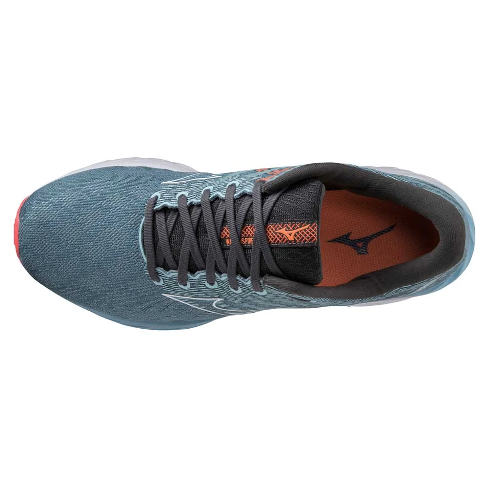 Mizuno Men's Wave Inspire 19 Running Shoe- Provincial Blue/White- Regular (D) 9 Mizuno Men's Wave Inspire 19 Running Shoe- Provincial Blue/White- Regular (D) - Image 7