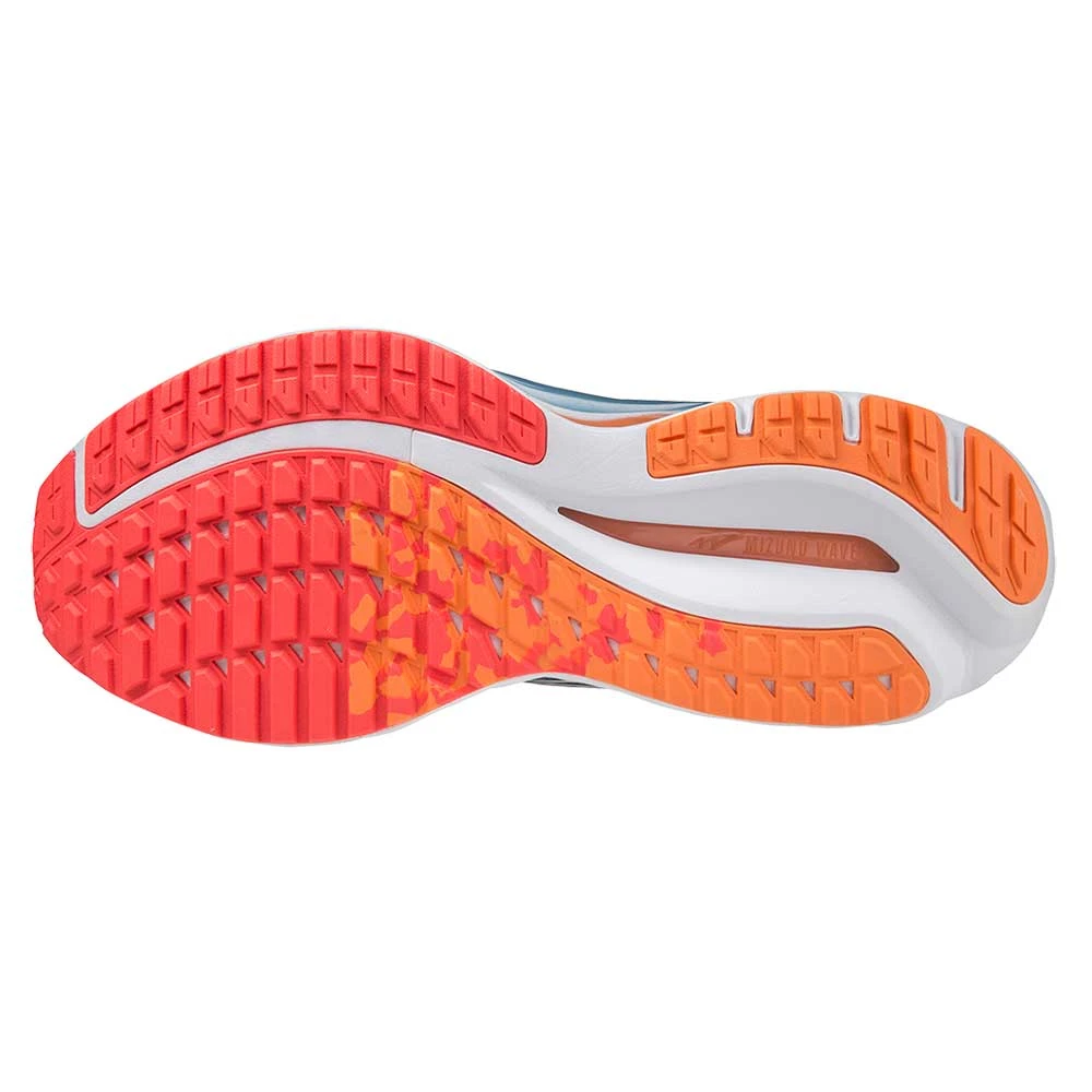 Mizuno Men's Wave Inspire 19 Running Shoe- Provincial Blue/White- Regular (D) 11 Mizuno Men's Wave Inspire 19 Running Shoe- Provincial Blue/White- Regular (D) - Image 9