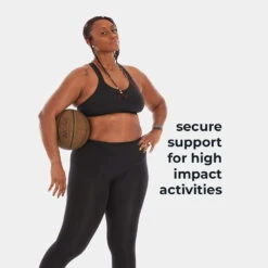 Women's Y-Back Bra - Booya Black -Sports Clothing Sale Store 155 001 1