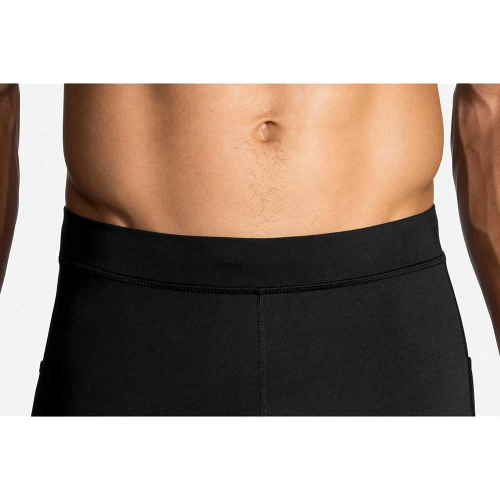 BROOKS Men's Source 9in Short Tight - Black 6 BROOKS Men's Source 9in Short Tight - Black - Image 4