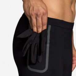BROOKS Men's Momentum Thermal Tight - Black 14 BROOKS Men's Momentum Thermal Tight - Black -Sports Clothing Sale Store 211359 001 D2 Momentum Thermal Tight