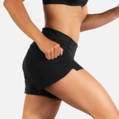 BROOKS Women's Chaser 5" 2-in-1 Short - Black -Sports Clothing Sale Store 221465 001 mv Chaser 5in Short 135feb25 5a3a 4ab3 b224 5511daade751