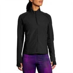 BROOKS Women's Fusion Hybrid Jacket - Black 11 BROOKS Women's Fusion Hybrid Jacket - Black -Sports Clothing Sale Store 221499 001 MF Fusion Hybrid Jacket